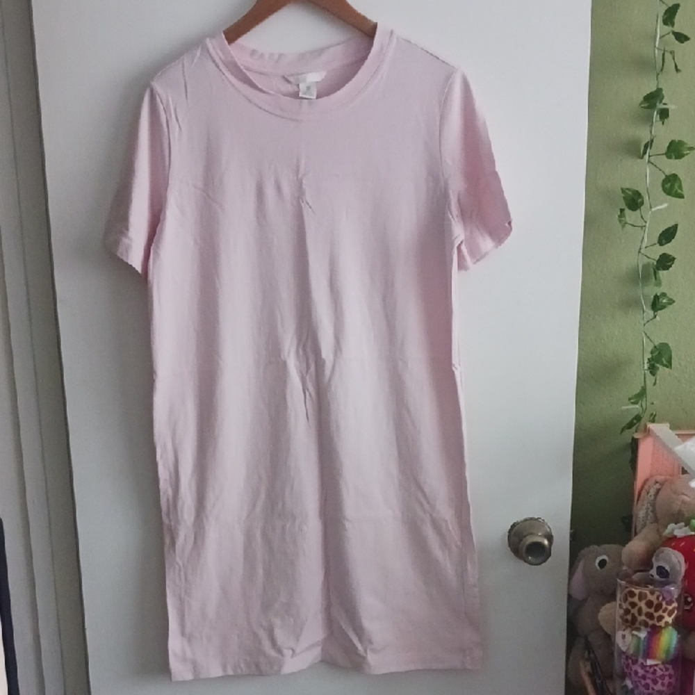 H&M Soft Pink Casual Dress